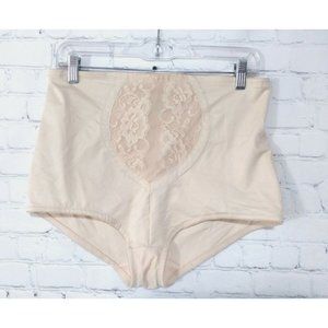 Vintage Subtract Panty Girdle Womens Size 40 Beige Firm Control